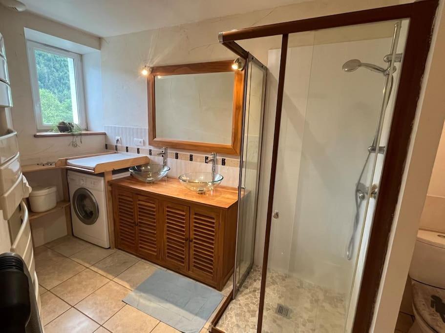 Appartement 5 Personnes Avec Espace Plein Air Saint-Maurice-sur-Moselle Exterior foto